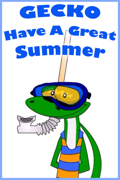 Gecko Have A Great Summer