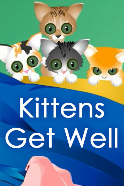 Doozy Kittens Get Well ecard