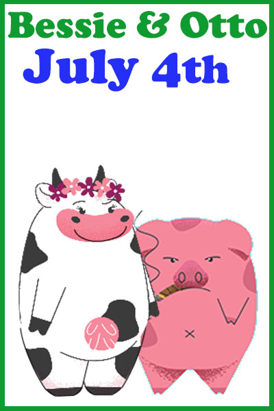 Bessie & Otto July 4th