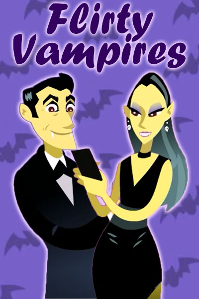 Flirty Vampires eCard