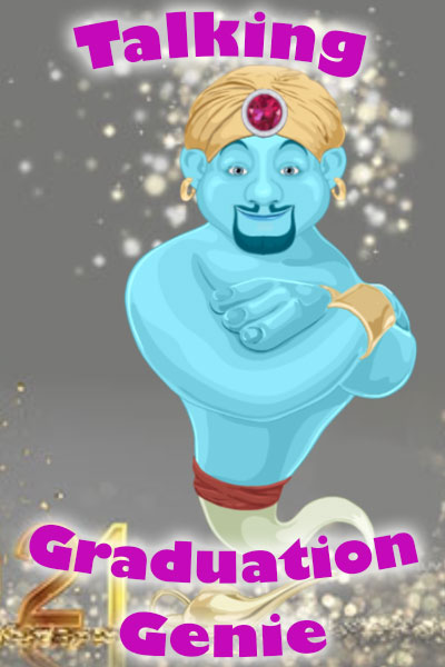 Talking Graduation Genie